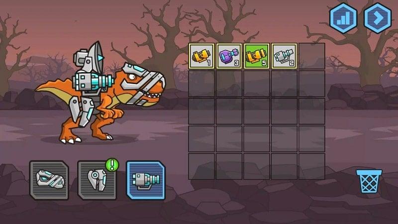 CyberDino: T-Rex vs Robots APK