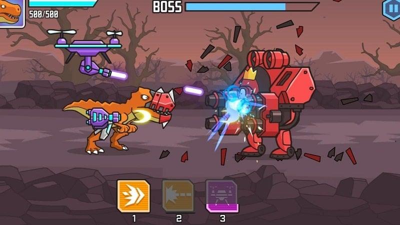 CyberDino: T-Rex vs Robots APK