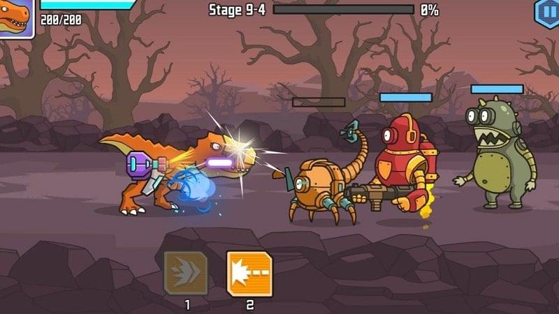 CyberDino: T-Rex vs Robots APK