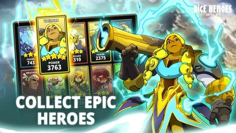 Dice Heroes – Battle RPG APK