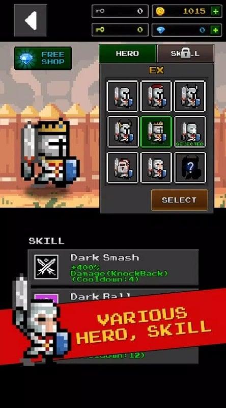 Dungeon and Pixel Hero APK