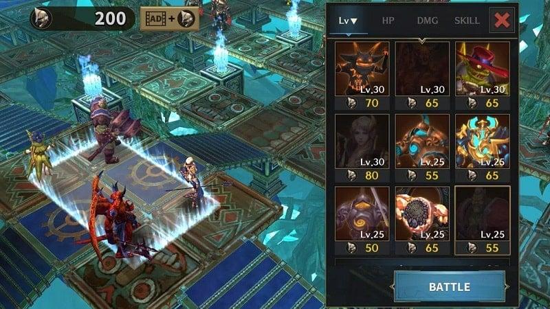 Dungeon Simulator: Strategy RPG APK