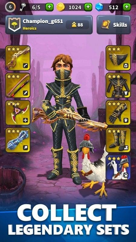 Heroics: Epic Fantasy Legend APK