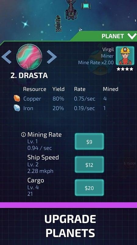 Idle Planet Miner APK