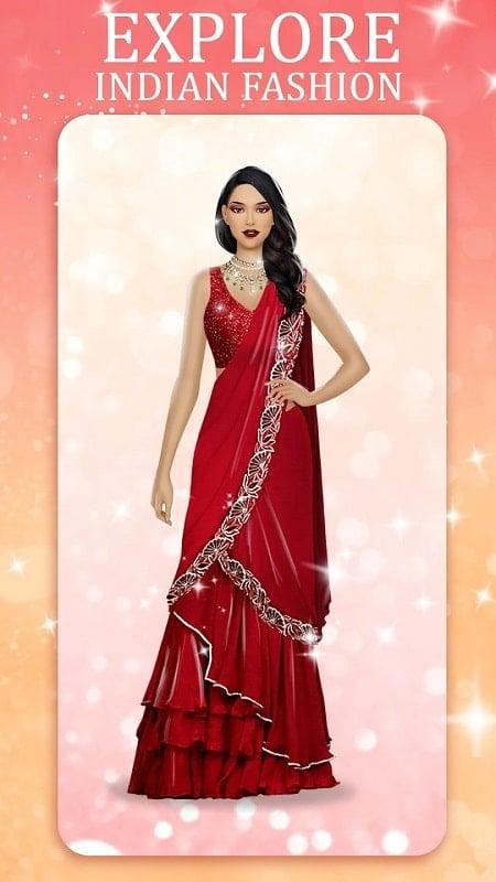 Indian Fashion Dressup Stylist APK