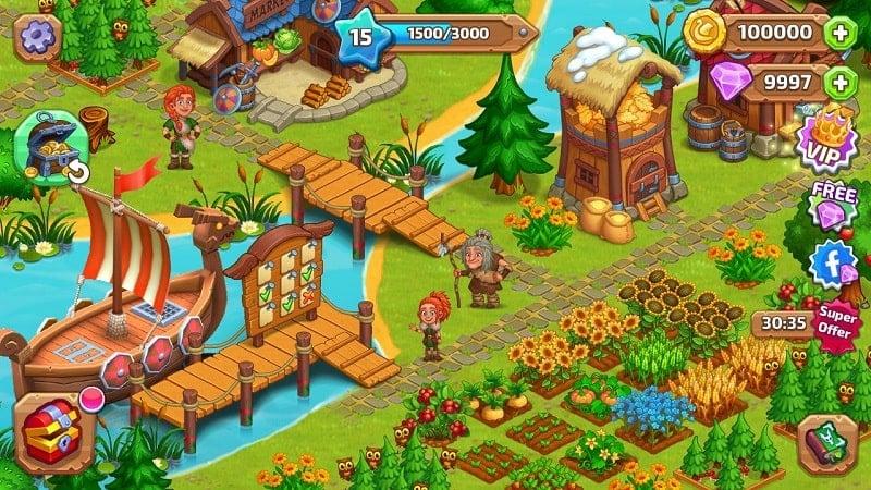 Vikings and Dragon Island Farm APK