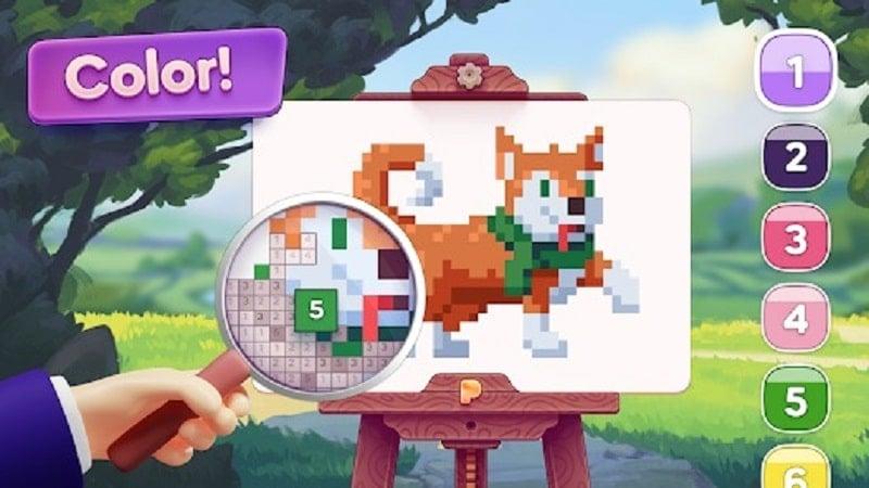 Pixelwoods: Coloring and Decor APK