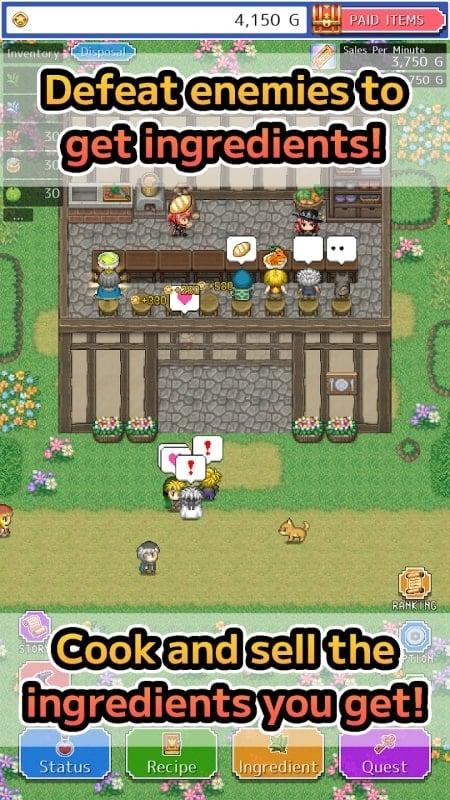 RPG Restaurant Idle Hack&Slash APK